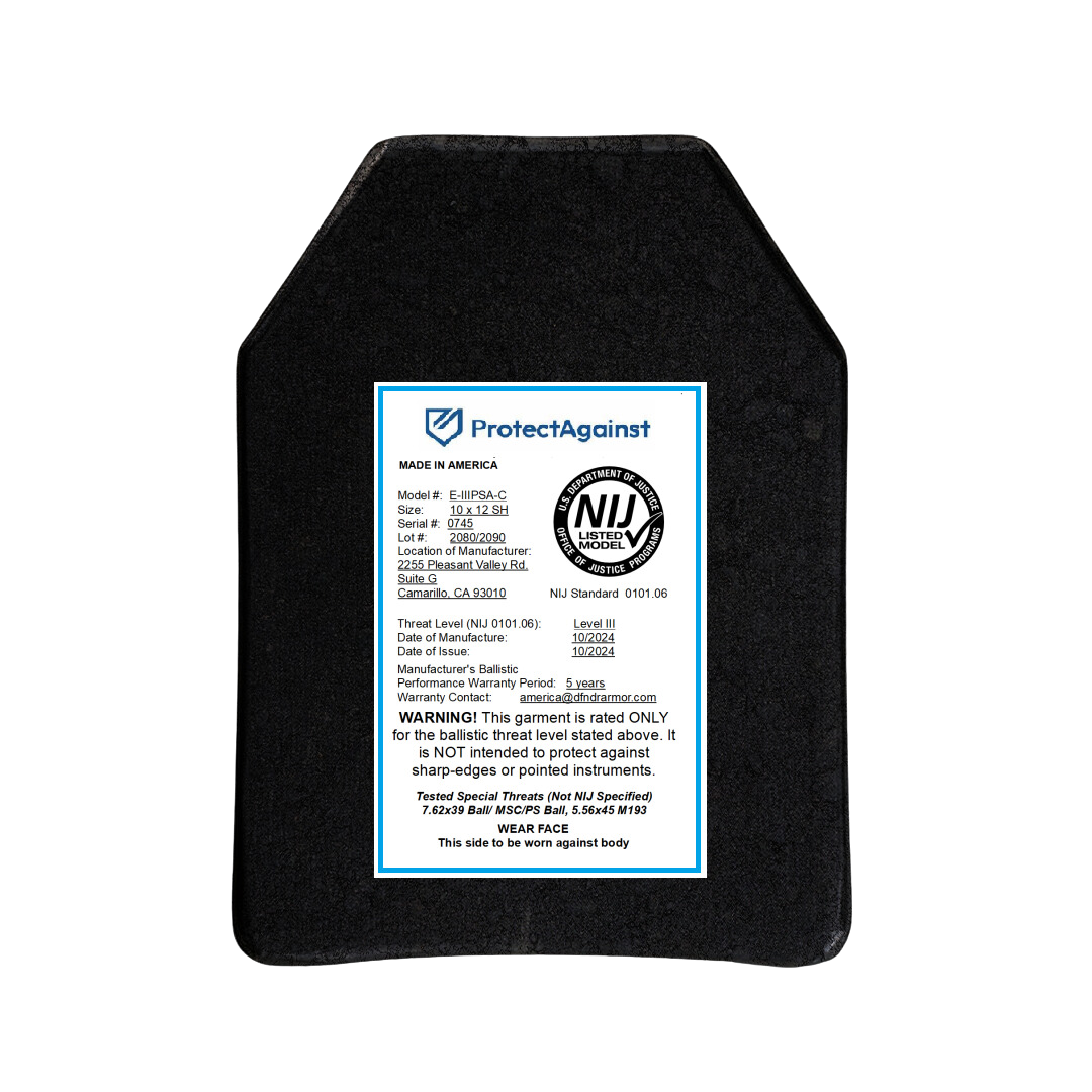ProtectPlate Air® - Ultra-Lightweight NIJ Level III Body Armor Plate