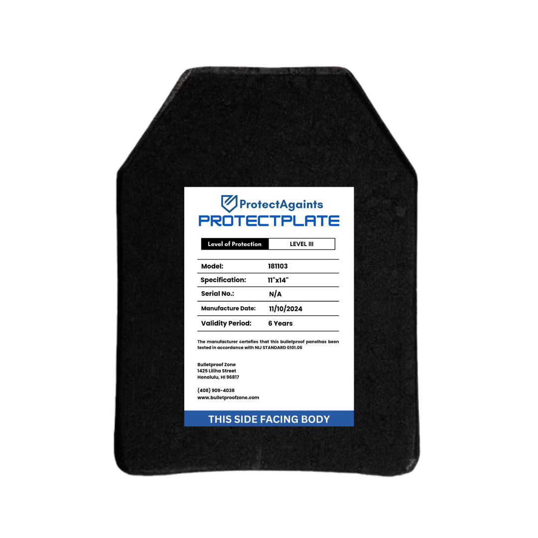 ProtectPlate® - NIJ Level IIIA Soft Armor Plate