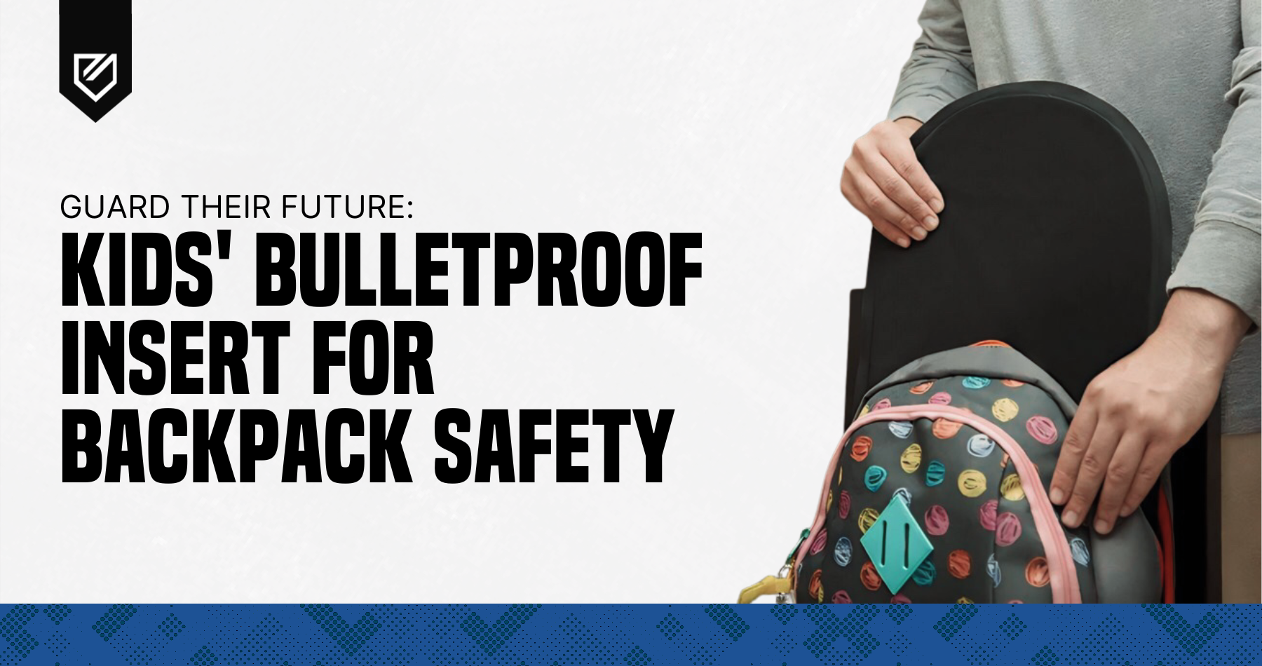 Guard Their Future: Kids' Bulletproof Insert for Backpack Safety